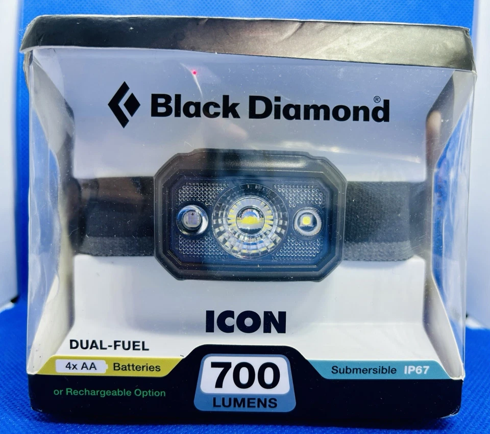 Equipo Black Diamond - Faro Icon 700 - Grafito Talla Única Envío Gratis Foto 2 de 4