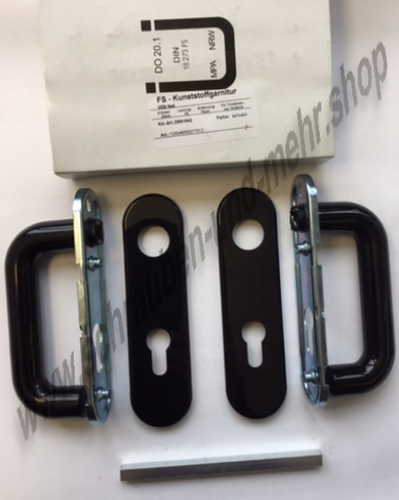 FH Feuerschutz Türdrücker Beschlag Stahltür Hoppe FSB BKS GU Dorma 9 mm Schraube - Bild 4 von 22