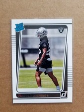 Trevon Moehrig 2021 Panini Donruss Football Rated Rookie #350 Las Vegas Raiders