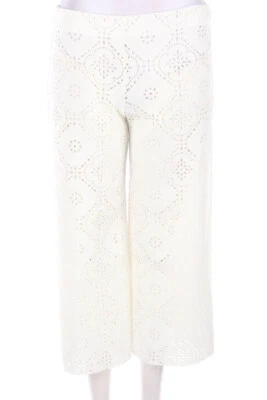 FISICO Culotte Pantalon Plage Œillet Dentelle M Blanc Neuf - Photo 1/4