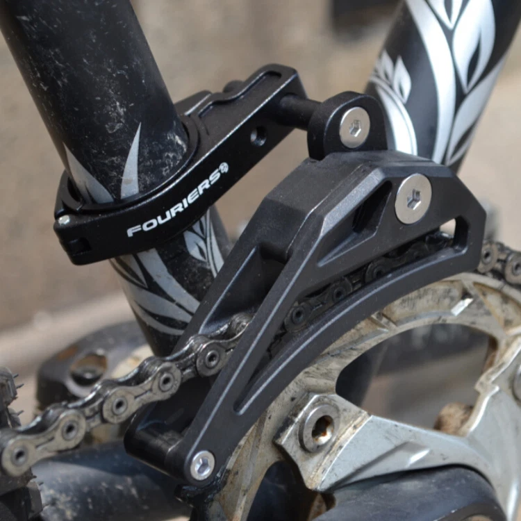 Fouriers Bike Seat tube Clamp Single Chain Guide For Front 1 Speed 34.9mm 31.8mm - Image 2 of 4