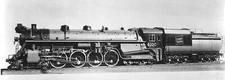 Canadian Locomotive Co builder's photo of CNR 4-8-4 6100 Jun 1927 5 x 7 Photo