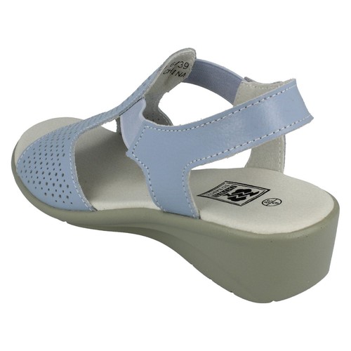 Donna Down To Earth Tacco con Zeppa Slip On Casual Sandali Estivi F1R0879 - Foto 35 di 40