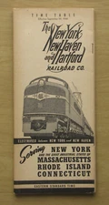 NYNH&H NEW HAVEN Public Timetable: 9/29/46 System