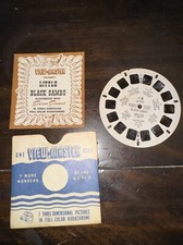 Scarce Sawyer's Single view-master Reel FT-8 Little Black Sambo w/booklet