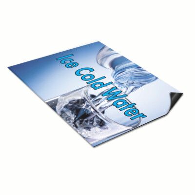 Car Magnet Set of 2 Ice Cold Water Advertising Printing D Industrial Sign
