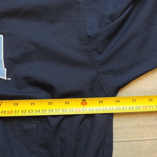 UNC Tar Heels Pullover Windbreaker Team Issued Nike Center Swoosh Size Large Men - Picture 7 of 8