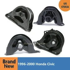 G079 For 96-00 Honda Civic 1.6L AT Transmission Engine Motor Mount Set