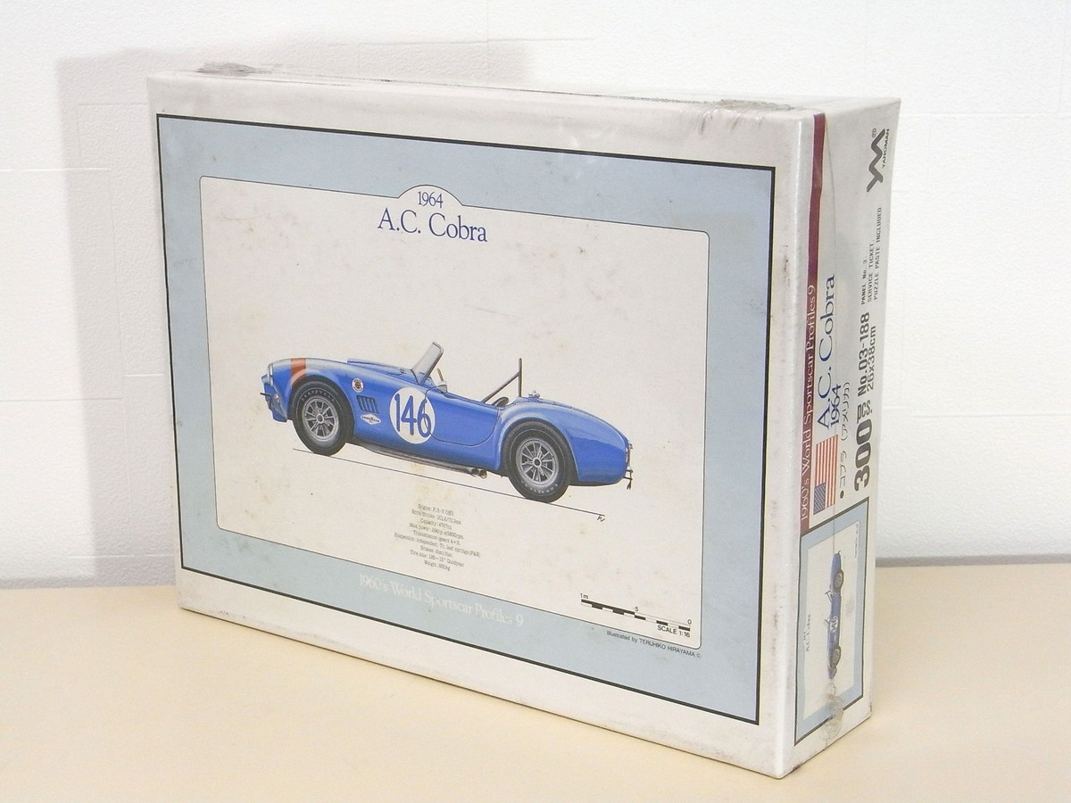 GOODS] 1964 A.C. Cobra Jigsaw Puzzle 300pcs Shelby #146 Dan Gurney
