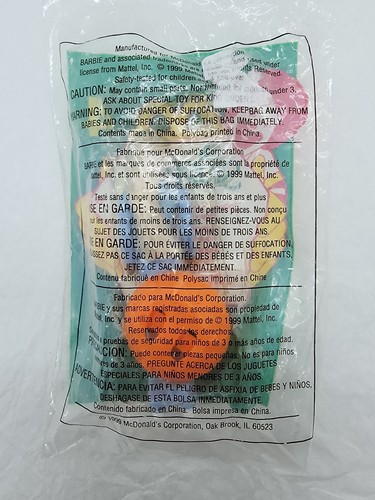 Giocattolo Happy Meal McDonald's 1999 MATEL BARBIE TOTALMENTE YO-YO SKIPPER CON BASE - Foto 2 di 3