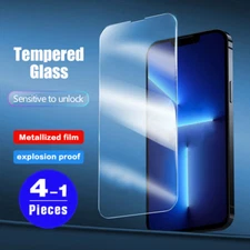 Tempered Glass Screen Protector Film For iPhone 16 15 Pro Max 14 13 12 11 XS XR
