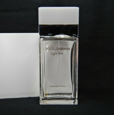 EMPTY PERFUME BOTTLE Dolce & Gabbana Light Blue Dreaming In Portofino 3.3o 100ml