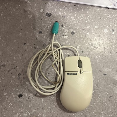 Vintage 90er Microsoft Intellimouse PS/2 SELTEN RETRO 