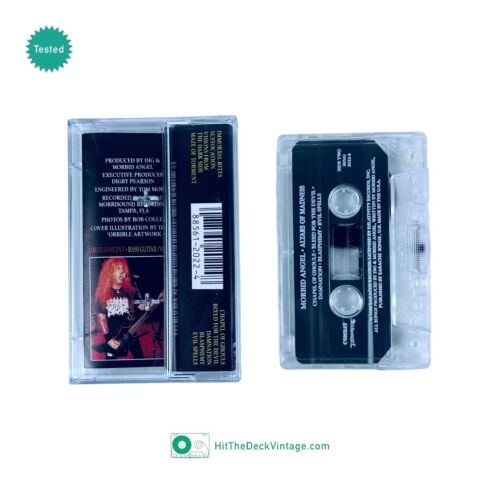Morbid Angel – Altars Of Madness Cassette Tape (1989) US 1st Death Metal TESTED - Picture 2 of 2