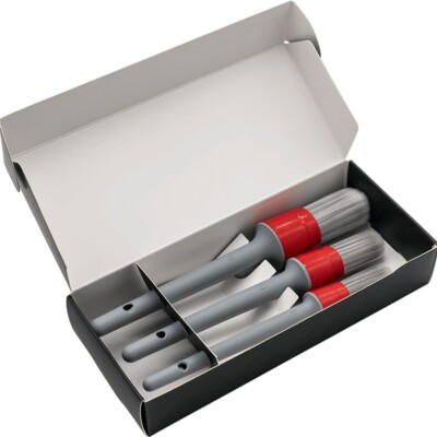 Soft Brush Pinsel 3er Set Ultraweiche Reinigungspinsel für Auto Detailpflege