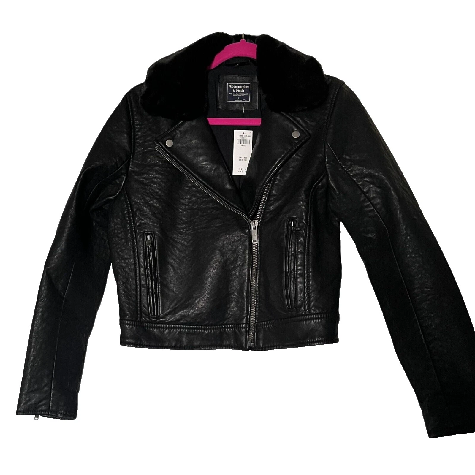 Черные пальто, куртки и жилеты для женщин Abercrombie & Fitch