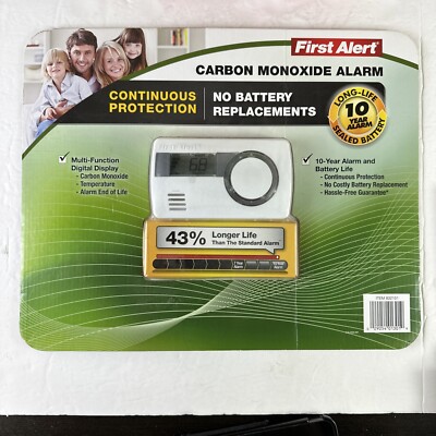 First Alert CO1210CP1 Carbon Monoxide Alarm - White