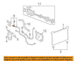 Ford Orifice Tube Color Chart