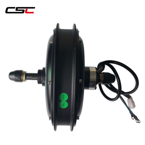 48V 1500W Electric Fat Tire Bike Brushless Rearless Front Rear Thread Hub Motor - Picture 1 of 7