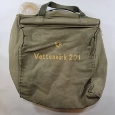 Swedish Sweden Military Issue Vintage NOS VATTENSACK 201 Water Sack Canteen Bag