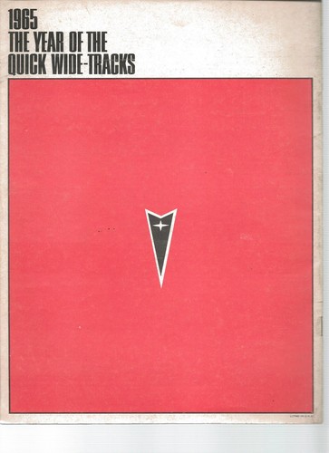 Folleto de accesorios Pontiac 1965 - Imagen 2 de 2