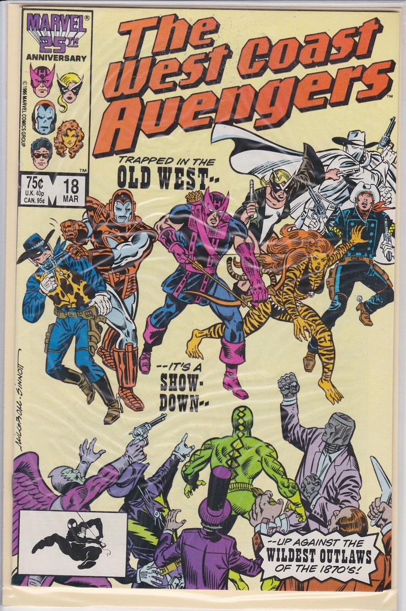 THE WEST COAST AVENGERS MAR #18 MARVEL COMIC BOOK(1986) | eBay