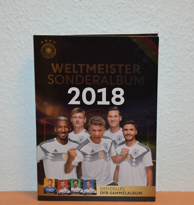 Weltmeister Sonderalbum 2018   Offizielles DFB-Sammelalbum/ fast vollständig
