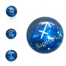 Zodiac signs Horoscope  snaps 18-20mm Gingersnaps Magnolia Noosa buttons chunk