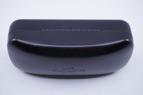 AUTHENTIC COACH schwarzes Hartschalenetui Brille/Sonnenbrille geprägt - Bild 3 von 4