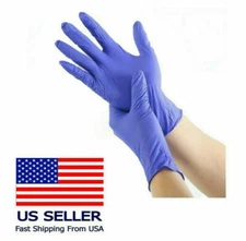 Nitrile Gloves - Latex Free & Powder Free Blue 10 to 4000 Count
