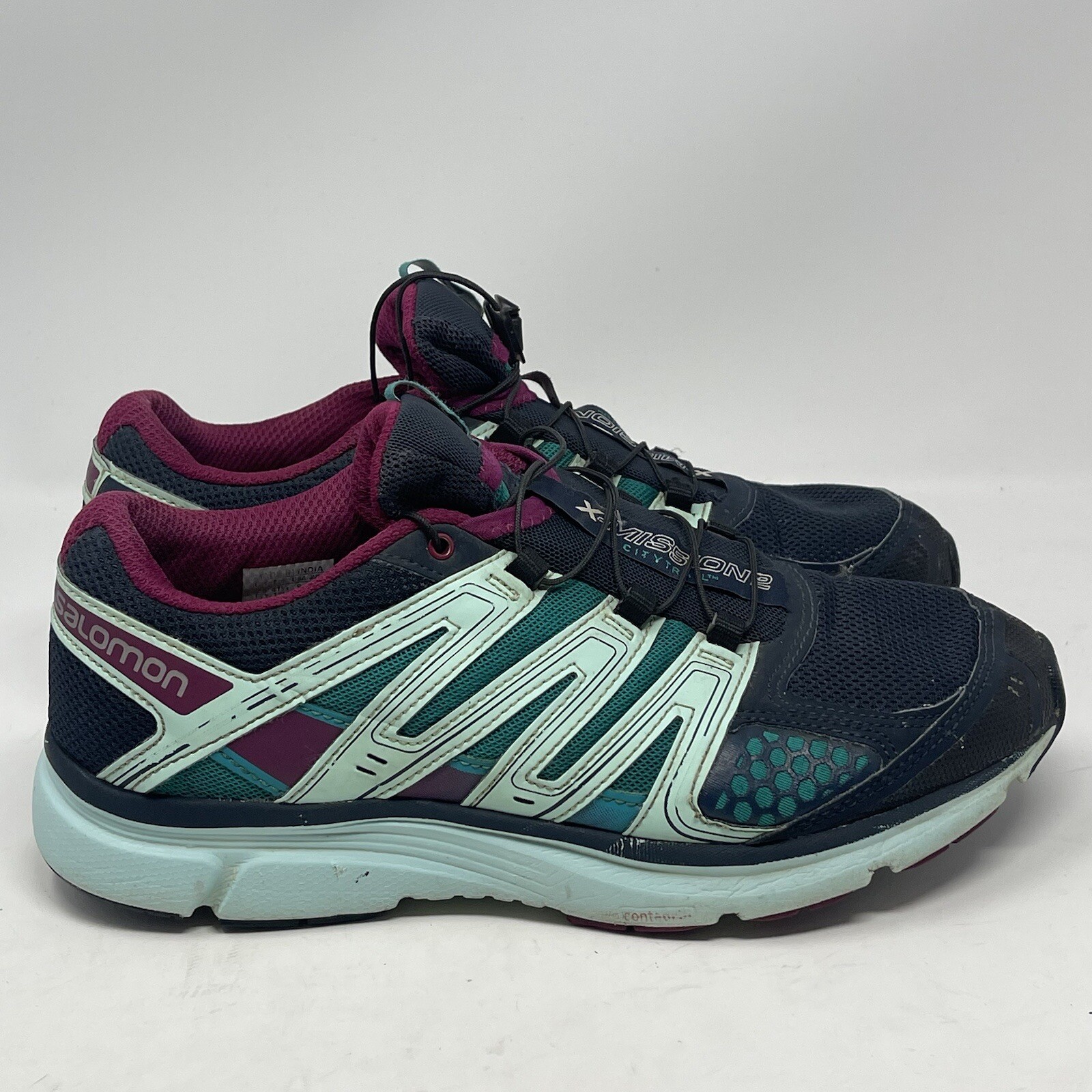 Scarpe Salomon X Mission 2 donna 9 blu verde escursionismo trail running sneakers