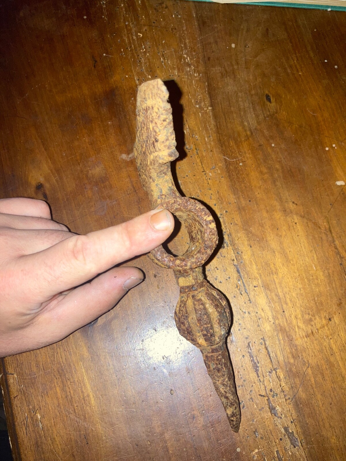 antique nice heavy mace hammer medieval morgen star mace