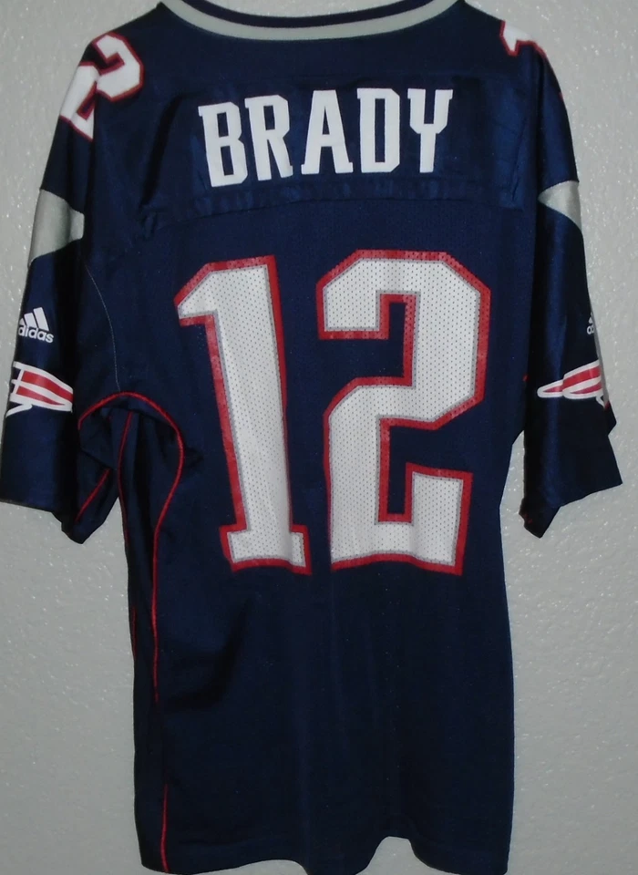 Camiseta Adidas New England Patriots Tom Brady-Talla XL (¿Juventud?) Foto 2 de 2