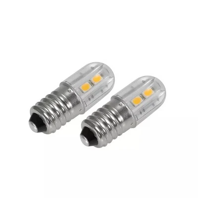 E10 Glühbirne 2W AC 6V DC LED Schraubsockel Birne Leuchtmittel Lampe Leuchte - Bild 1 von 4