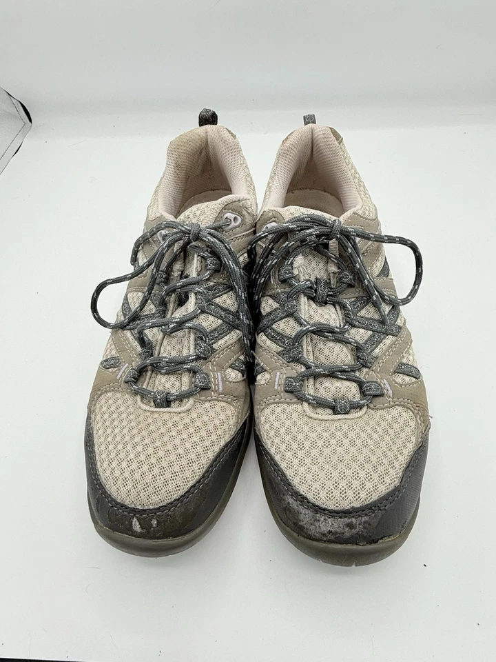 HI-Tec Premilla Life Wos Hiking Shoe Women 9 Hiking Boots Gray/Purple/Tan 1906 - Image 3 of 4