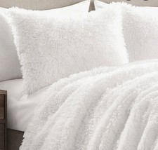 Fluff Emme Faux Fur Oversized Duvet Cover Set