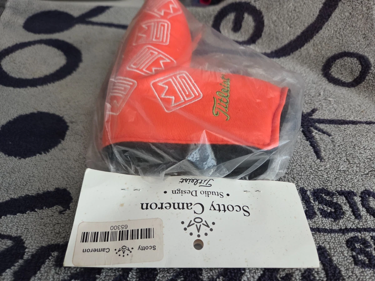 Casquette De Golf Scotty Cameron Titleist, Orange Camouflage, Maille, Taille M/L, Neuve