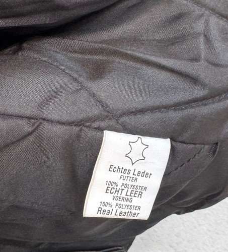 Chaqueta de cuero negra firmada por Eric Clapton Pilgrim World Tour 1998 rara - Imagen 17 de 21