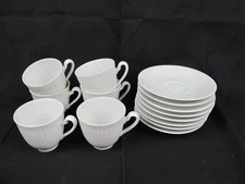 (14) Pc. Royal Copenhagen Georgiana Demitasse Cups & Saucers