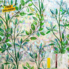 Window Privacy Film Stain Glass Window Film Rainbow Window Film Window Clings