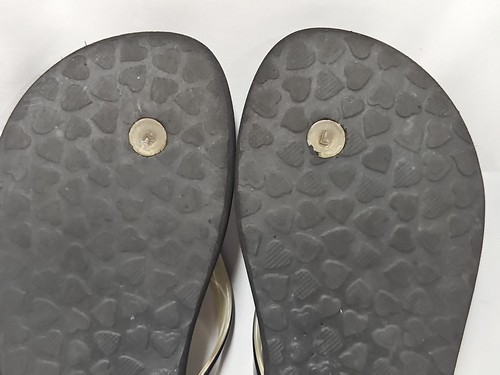 Brighton Flip Out Viper Schlange schwarze Flip-Flops Sandalen Größe 8M guter Zustand Sommerschuh - Bild 12 von 15