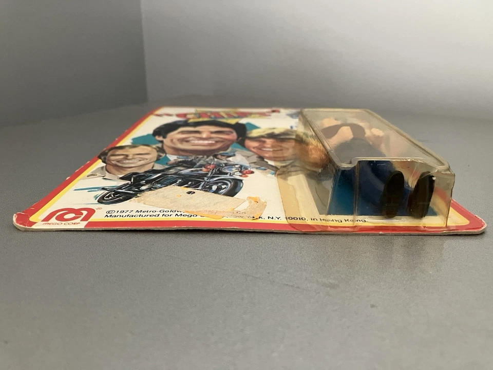 "Figura de acción Willy 1977 Chips Mego Wheels serie de televisión de colección coleccionable 3,75""" Foto 4 de 4