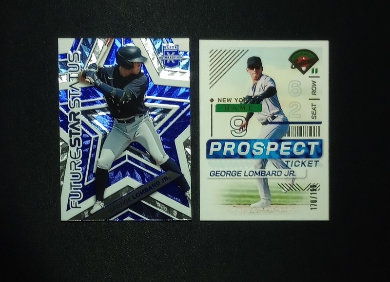 2023 Elite Extra Edition George Lombard Jr Future Star Status Blue /199 & More 
