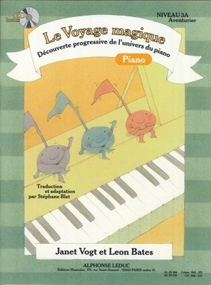 Le Voyage Magique - Niveau 3A Aventurier | Cahier 3A Piano | Bates | Buch + CD