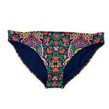 Boden Classic Bikini Bottoms size 14 French Navy Passion Bloom NWOT