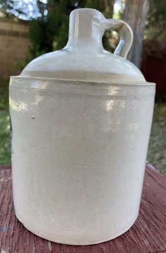 Buckeye Pottery Co. Blue Ribbon Brand Macomb Ill Antique Stoneware 9" jug crock - Picture 9 of 20