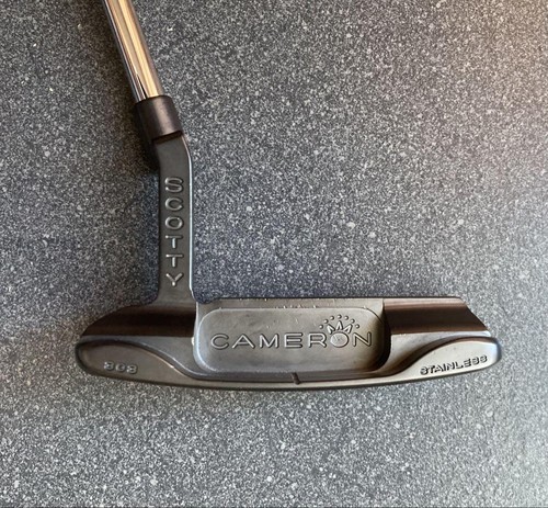 SCOTTY CAMERON Studio Stainless Newport Black Boron Custom 35 inches RH - Picture 3 of 7