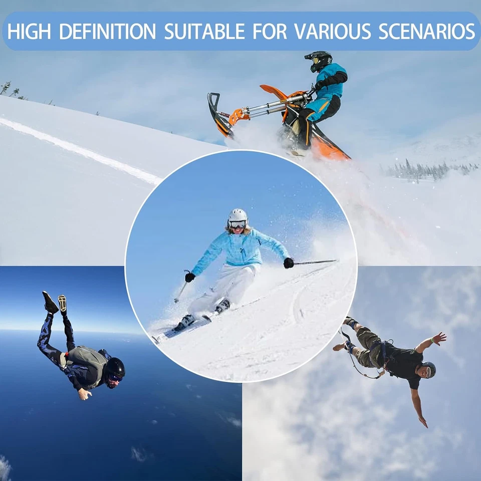 滑雪护目镜滑雪板护目镜成人女式青少年儿童男孩和G — 第 3/4 张图片