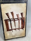 1856 RedHead Brown Wood Cherry Finish Gun Rack For 4 Rifle w/Box — photo 3