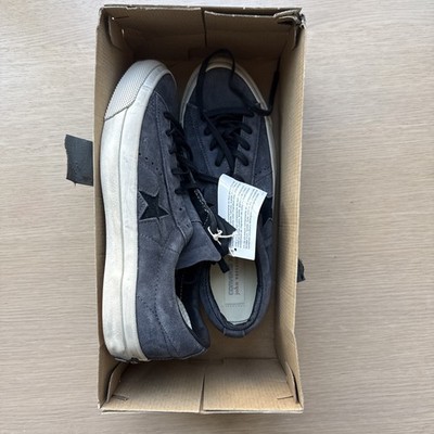 Converse X John Varvatos Star Player Leather Low Sneakers  Men s 10.5 Gray